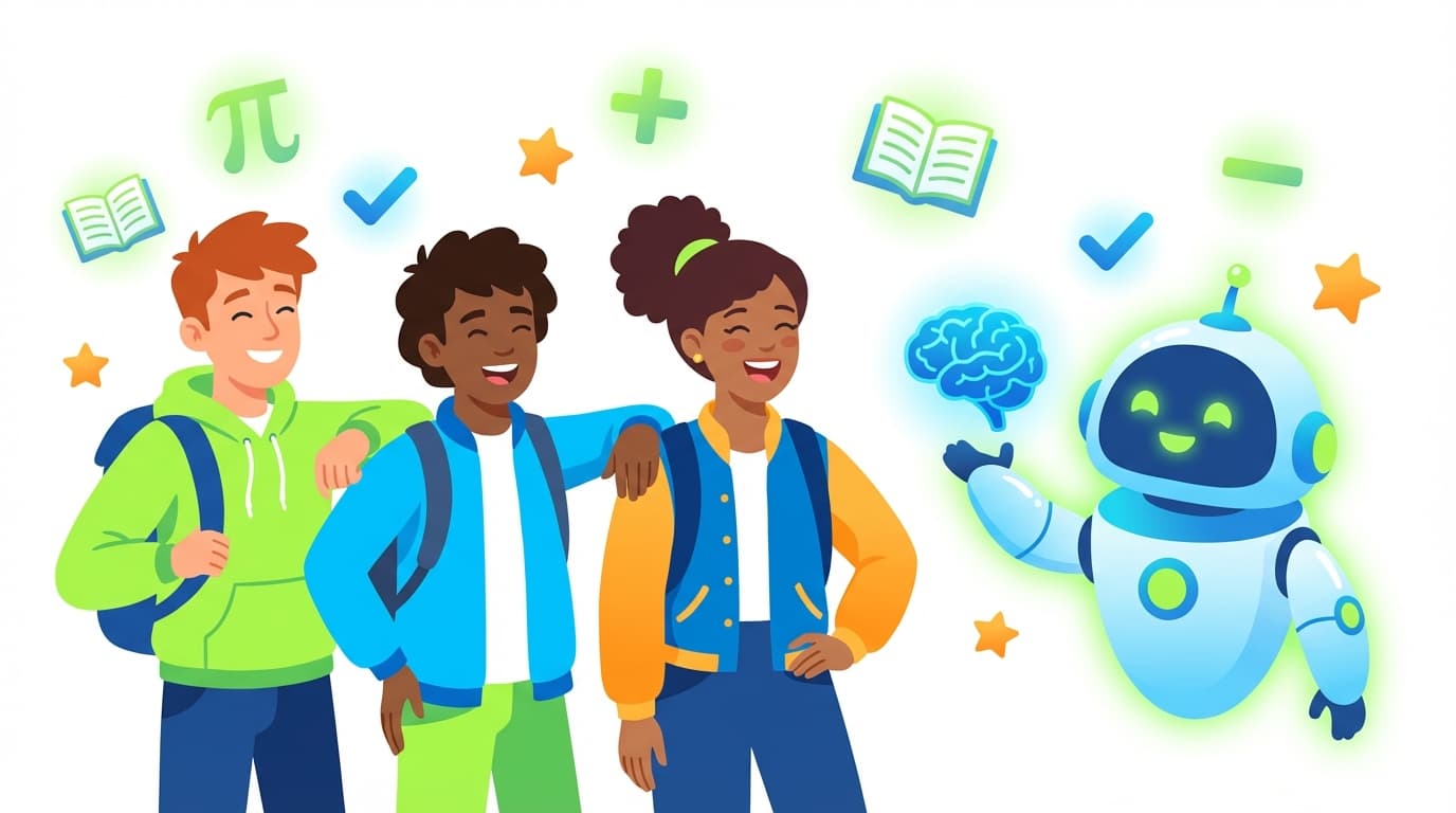 Students with AI companion leveling up their SAT skills